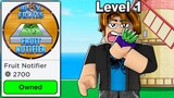 LEVEL 1 NOOB WITH FRUIT NOTIFIER! Roblox Blox Fruits