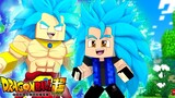 A FAMÍLIA DO BROLY SUPER SAIYAJIN BLUE 3 no MINECRAFT DRAGON BALL MOD