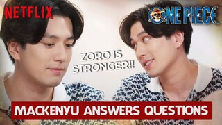 Mackenyu Answers Questions About Roronoa Zoro - ONE PIECE Netflix