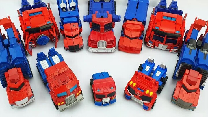 Transformers Menyamar Optimus Prime Stop Motion Animation Rescue Robot - Robot Mobil Mainan