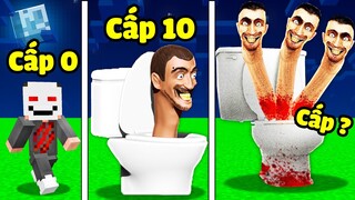 Minecraft nhưng Tôi Tiến Hóa Thành Skibidi Toilet