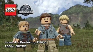 #4 Restoring Power 100% Guide - LEGO Jurassic World