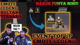 2 EMOTE LEGEND‼BOCORAN EVENT TOP UP EMOTE LEGEND + EVENT MONEY HEIST