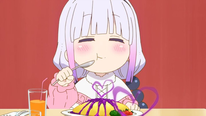 Aku suka menonton Kanna makan (´▽`ʃ♡ƪ)
