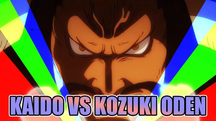 Kaido VS Kozuki Oden | Epic