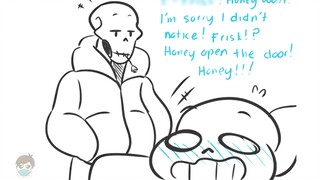 Undertale Komik/Subtitel Cina】Frisk sedang Hamil