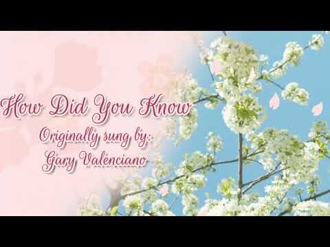 How Did You Know