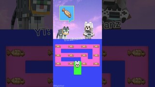 BANTU MEREKA MAIN GAME AMBIL IKAN GAIS ⁉️ #minecraft #funny #pomni #sakura #viral