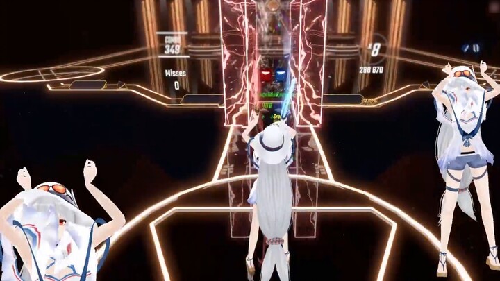 [Beat Saber x Arknights] Skadi đáng yêu đến vậy sao?