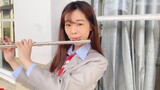 光るなら - 月は君のush Your Lie in April Your Lie in April Anime Cosplay Flute Playing Lily Flute Cover