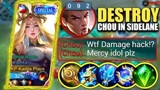 KADITA DESTROYED CHOU IN RANK GAME!! | KADITA BEST BUILD 2022 | TOP GLOBAL KADITA GAMEPLAY