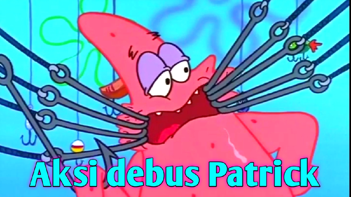 Aksi debus Patrick