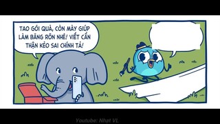 Én và Voi _ Truyện Tranh Chế Hài Hước (P 218) Én Comics