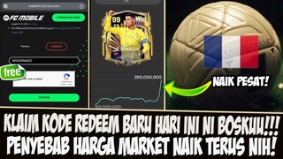 KLAIM KODE REDEEM BARU NIH!!! PENYEBAB HARGA MARKET NAIK TERUS NIH DI EVENT ANNIVERSARY FC 25 MOBILE