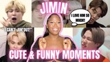 REACTING TO BTS JIMIN - CUTE AND FUNNY MOMENTS….😍😂 *he’s the funniest BTS member!*