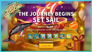 Rise of kingdoms - I bought bundles like a Whale 🐋