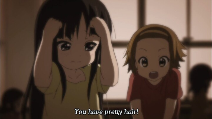 Ritsu and Mio childhood | K-On Funny Moments
