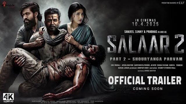 Salaar Part 2 : Shouryanga Pervam : Official Trailer | Prabhas | Yash | Prashanth Neel | Salaar 2