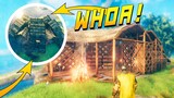Viking House Build that Got Out of Control - Valheim Gameplay / Early Access