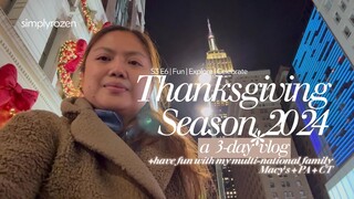 Pinay in New York City- Thanksgiving 2024 Vlog (3-day vlog)