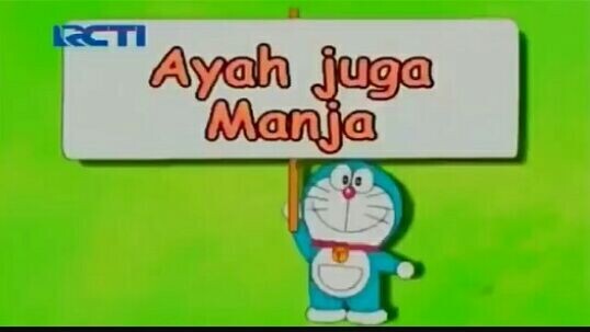 doraemon ayah juga manja dub indo