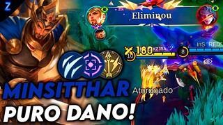 COMO ACABAR COM JOGO USANDO OFFMETA - MINSITTHAR GAMEPLAY | Mobile Legends