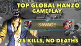 Top Global Hanzo, Cheater Daw?? | Hanzo Gameplay Part I
