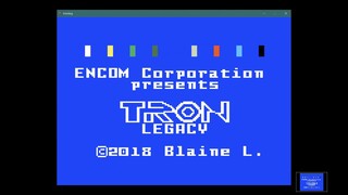 TRON Legacy Game Demo For Intellivision - Indie Fan Game