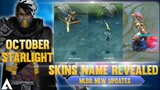 UPCOMING PATCH NOTES 1.6.12 | NEW SKIN NAME REVEALED | BRODY STARLIGHT OCTOBER | OPTIMUS PRIME SKIN