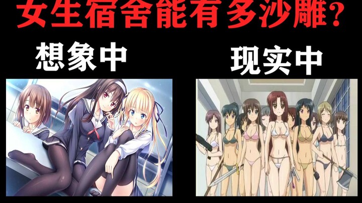 【男生慎看】女生宿舍能有多沙雕？想象中女生宿舍VS真实的女生宿舍