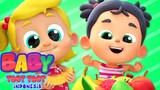Lagu buah-buahan | Video edukasi anak | Kartun anak | Baby Toot Toot Indonesia | Puisi untuk anak