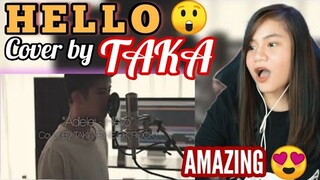 Hello (Cover by Taka from ONE OK ROCK) I REACTION