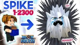 Noob to Max 1-2300 Lvl Using SPIKE Fruit in BLoxfruits|Roblox