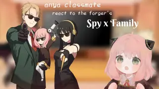 🌿Eden academy react to the Forger's family🌿 / Anya classmate / spy x family (gacha club)