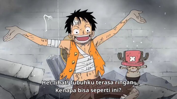 "ternyata rasa sakitnya seperti ini yang kau tutupi oleh ceria mu luffy!!!"