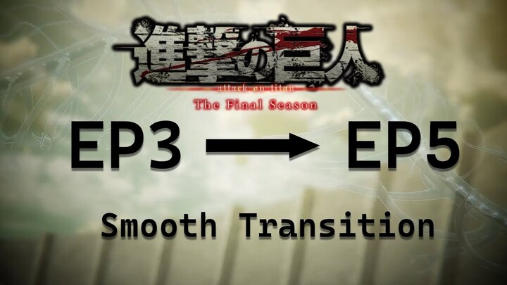 Eren Founding Titan Smooth Transition {Edited} EP 3 to EP5 | Attack on Titan Final Season