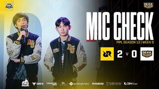 Kegagalan menundukan sang Raja | Vlog & Mic Check MPL ID Season 13