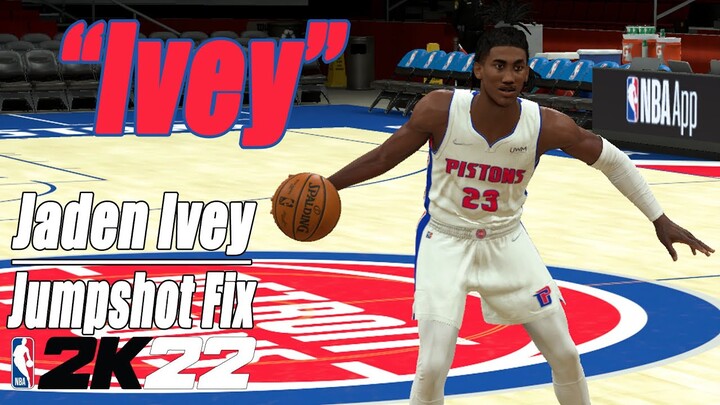 Jaden Ivey Jumpshot Fix NBA2K22