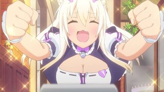 【新番速看】完了猫娘的本性暴露了，好憨好可爱！！~