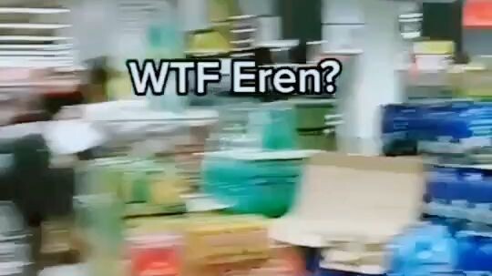 Eren as the voice you hear in the mall