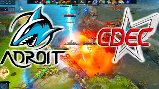 TEAM ADROIT vs CDEC - 80 MIN GG Highlights | VKGAME Battle Of Dawn Dota 2 2019