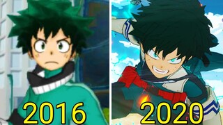 My Hero Academia Games Evolution