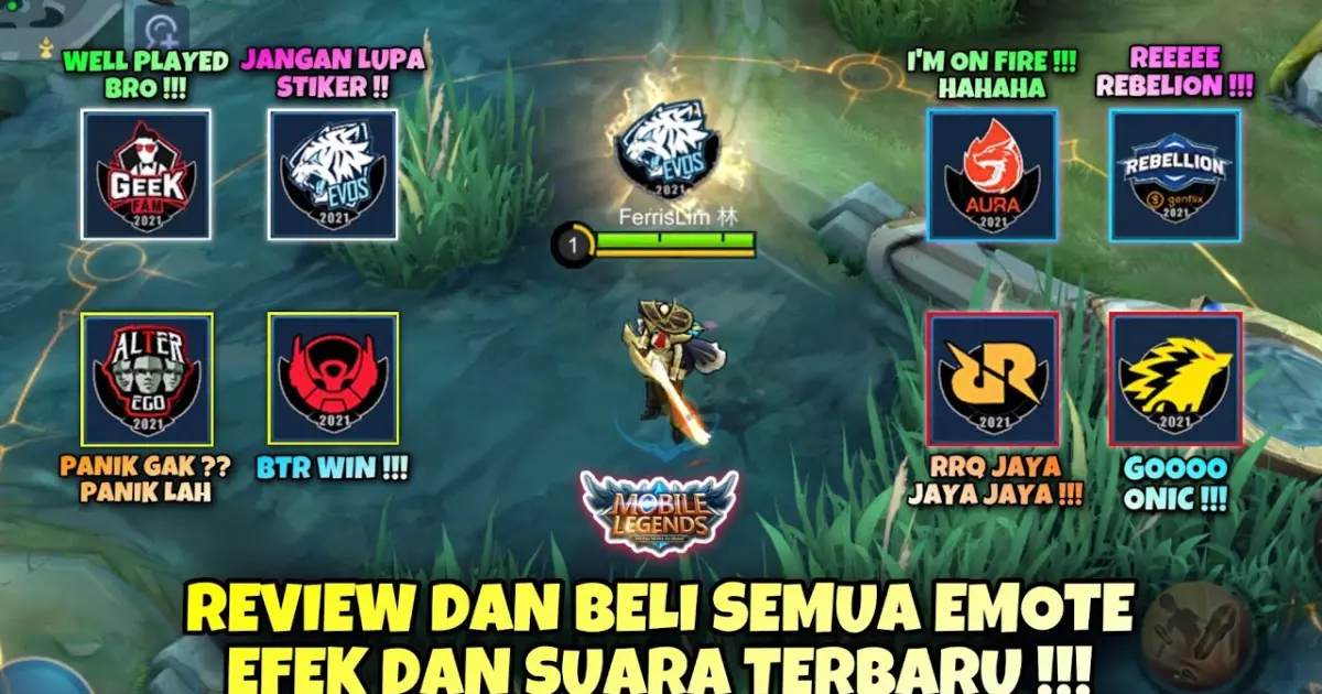 suara stiker evos