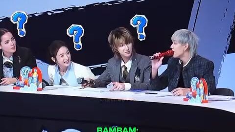 Bambam can't control him self 😉💞