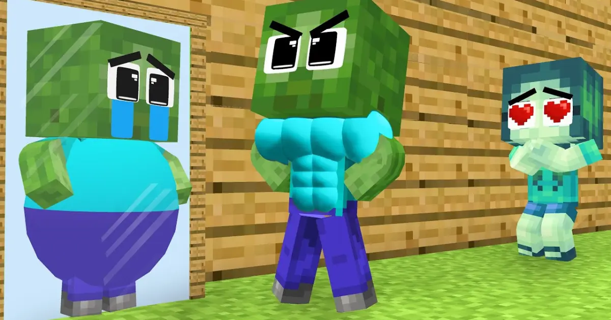 Monster School: Fat Zombie Play Basketball Because Herobrine - Sad Story - Minecraft Animation - Bilibili Monster School: Fat Zombie Play Basketball Because Herobrine - Sad Story - Minecraft Animation - Bilibili