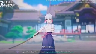 Loading screen game MLBB, Ayaka wangy wangy 🥵🥵😘🥰
