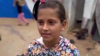 Interview of Palestine children in south Gaza