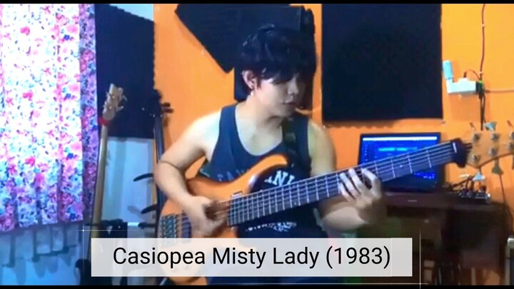 Casiopea - Misty Lady (Bass Cover)