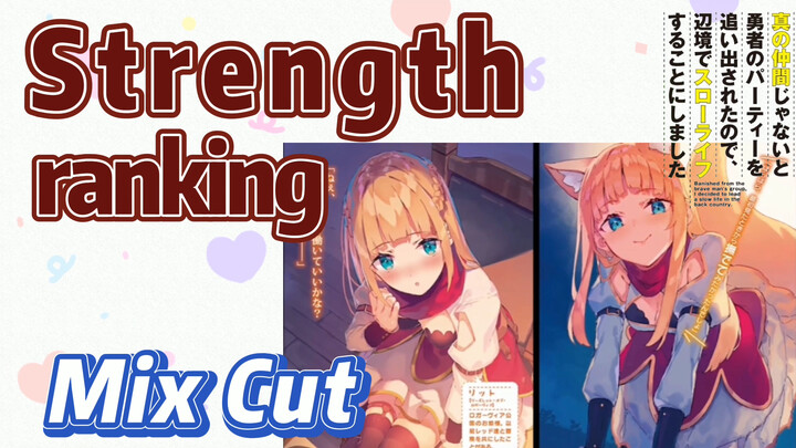 [Banished from the Hero's Party]Mix cut |  Strength ranking