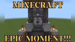 MINECRAFT - MOMENT EPIC MINECRAFT!!!